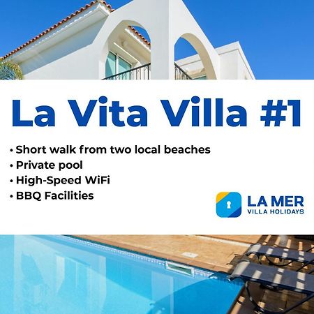 La Vita Villa #1 Protaras Exterior foto